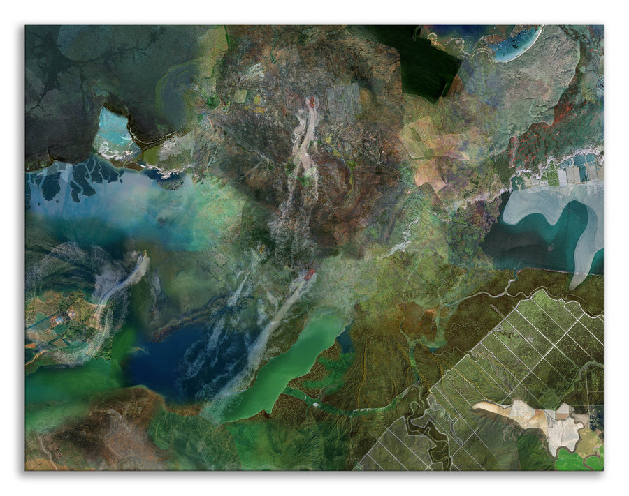 Planet Earth IV - edition 1/6 | 100/77 cm